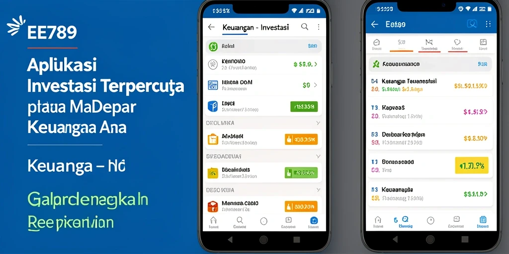 Antarmuka intuitif EE789 memudahkan pengguna dalam berinvestasi.