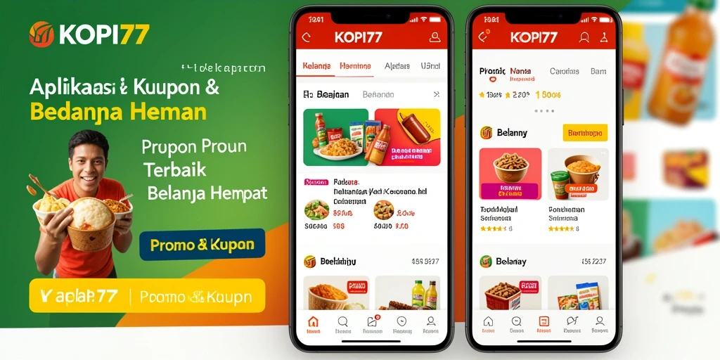 Tampilan antarmuka pengguna KOPI77 yang menarik dan intuitif.